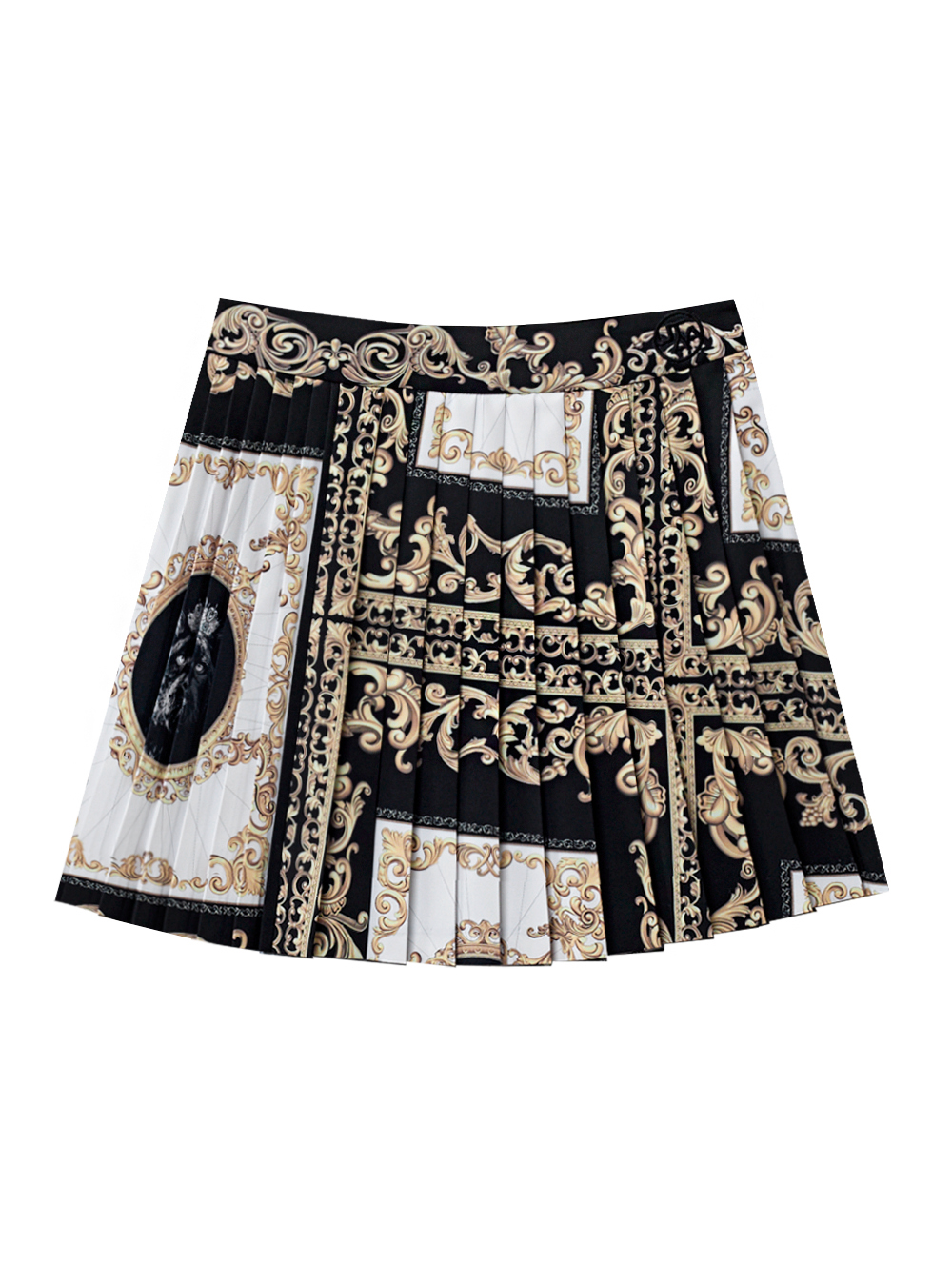 UTAA Blend Buckingham Short Skirt : Women&#039;s Black(UC2SKF305BK)